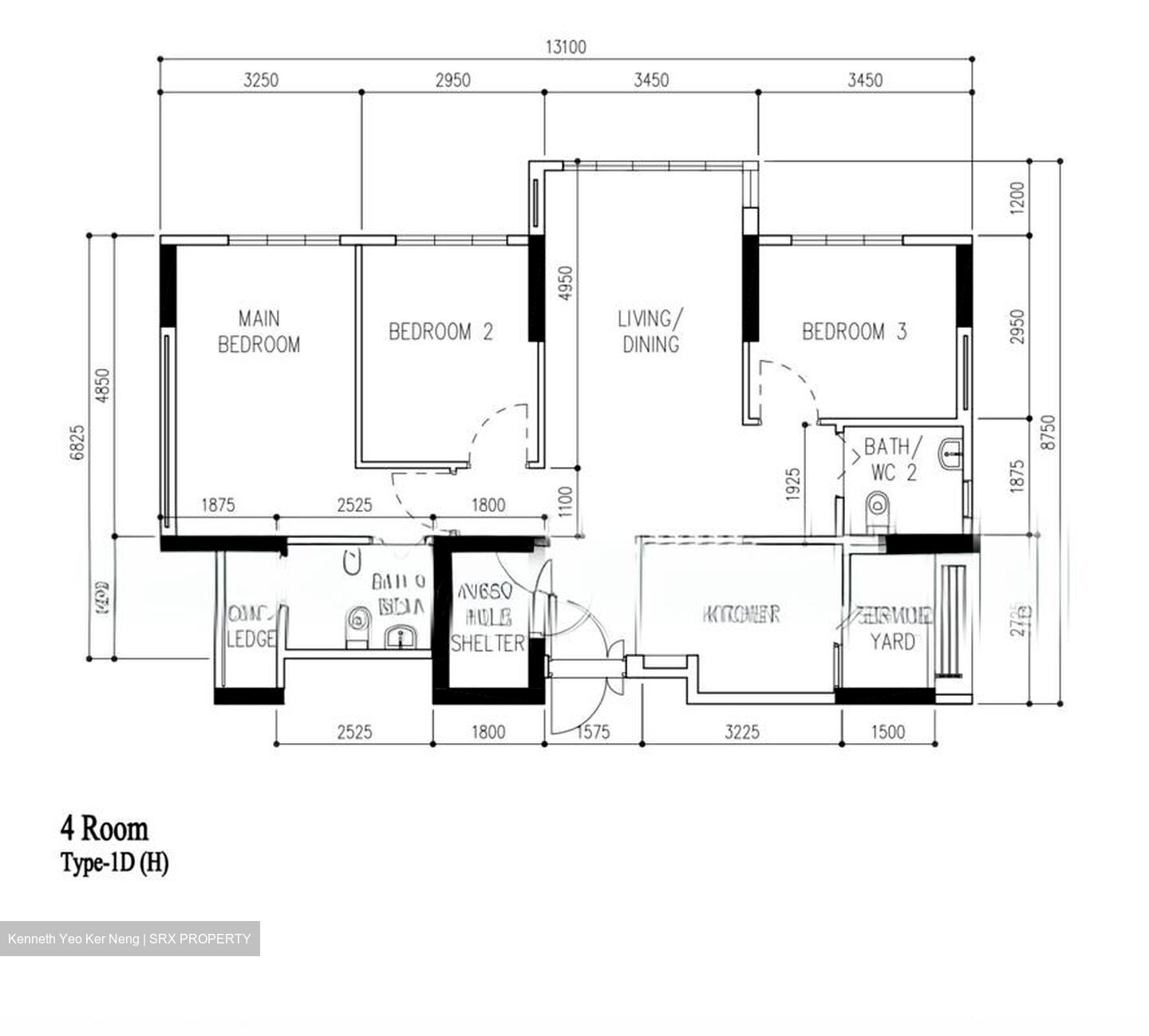 Blk 102B Alkaff Courtview (Toa Payoh), HDB 4 Rooms #554762861